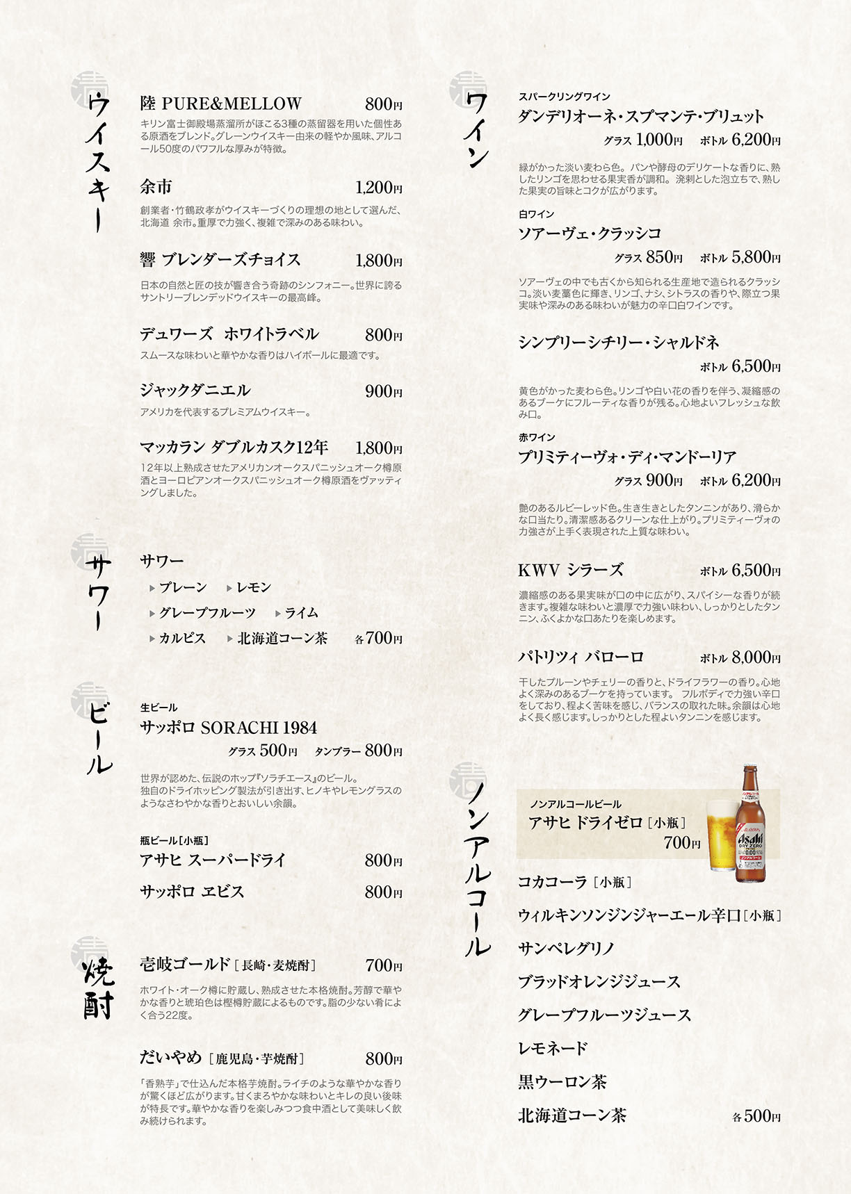 日本語メニュー5