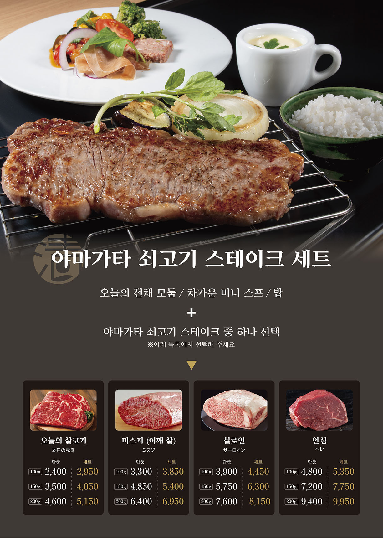 韓国語メニュー2